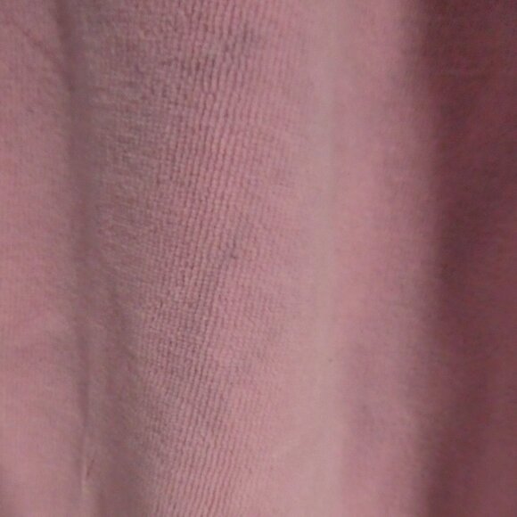 BONGO | medium | Pink Velour Sweatpants | Side White Stripes | 4 Grey Star Back - Picture 16 of 16